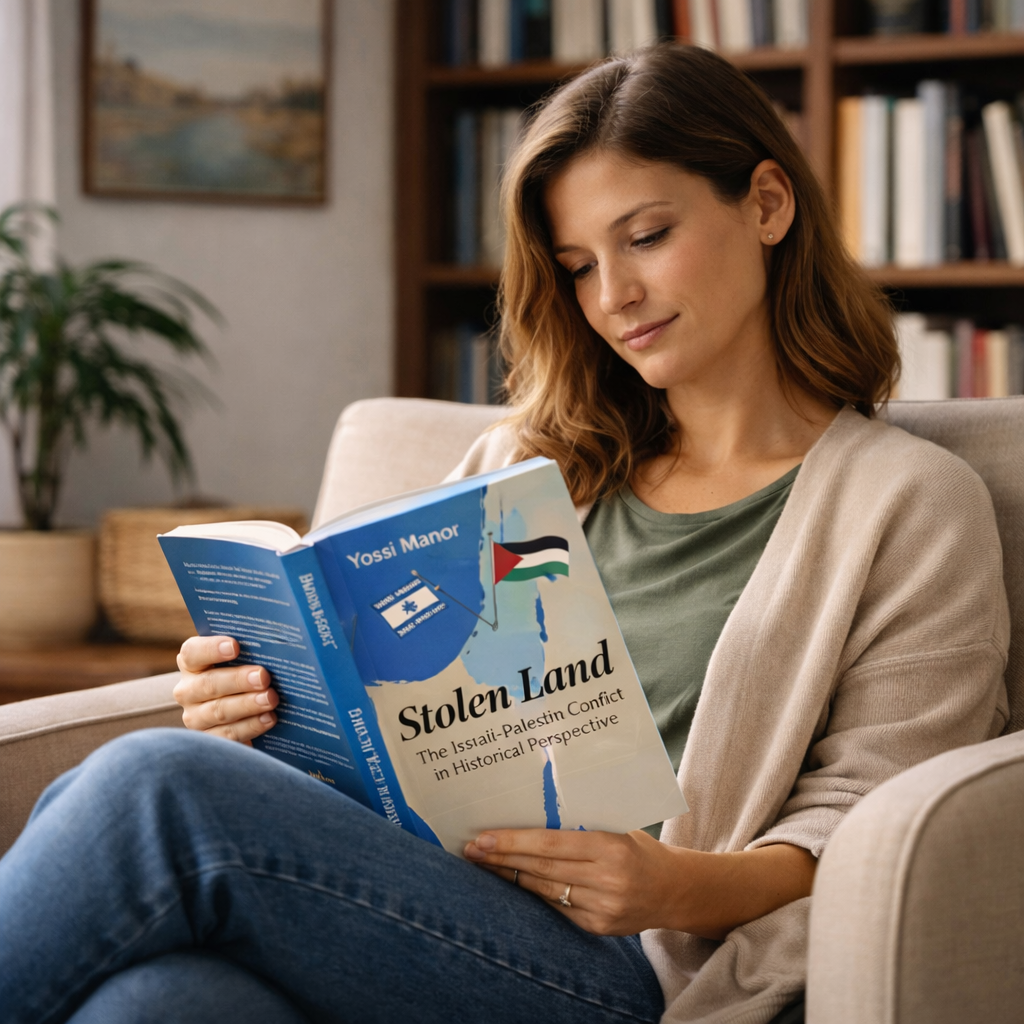 Stolen Land book cover by Yossi Manor